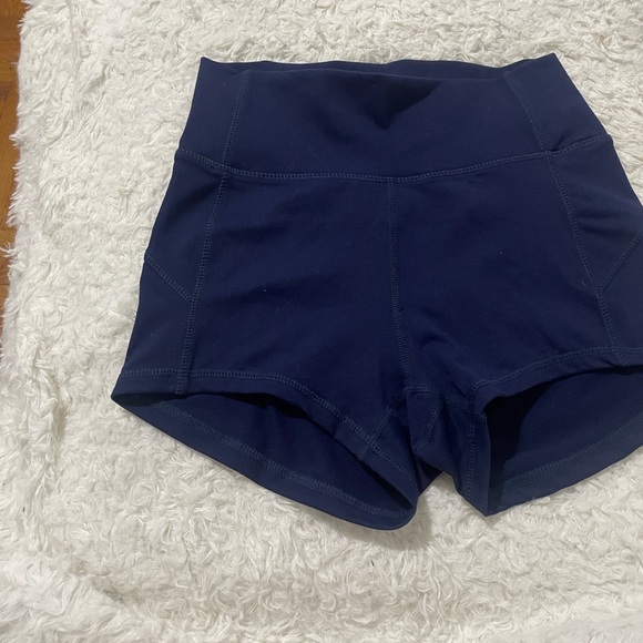 Lululemon Athletica Dark Blue Athletic Shorts - Picture 8 of 10